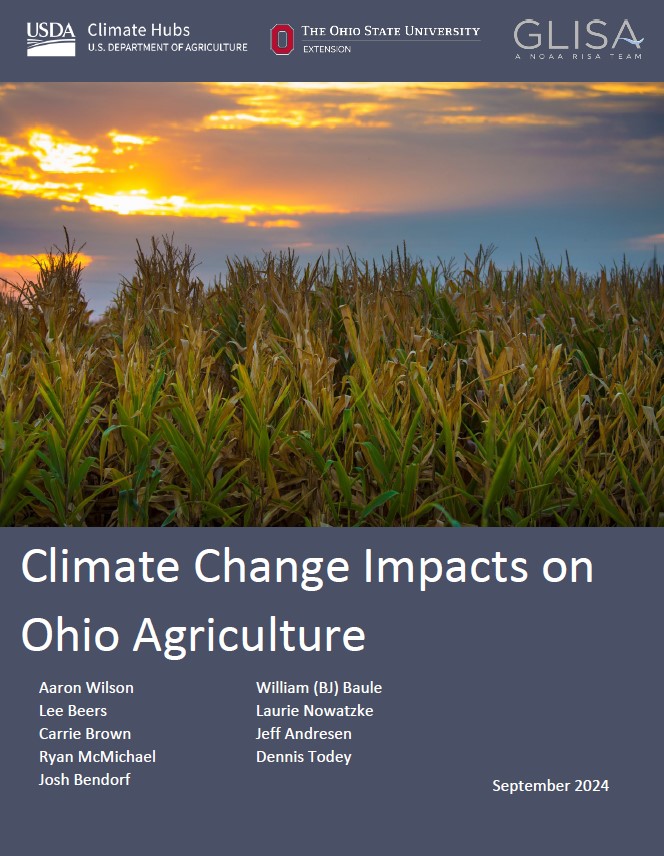 Cover image for Climate Change Impacts on Ohio Agriculture