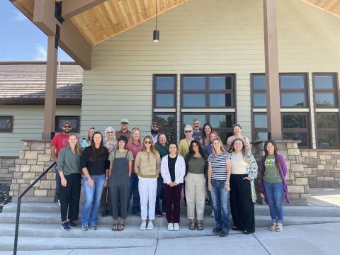 Workshop participants attending the Dixie National Forest Climate Adaptation Workshop