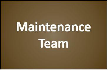Maintenance Team box used on the USNAP webpage to link to more information