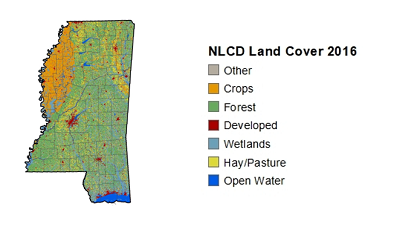 Mississippi land cover