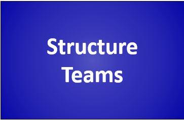 Structure Teams box used on the USNAP webpage to link to more information