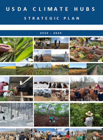 USDA Climate Hubs Strategic Plan 2020-2025 Cover