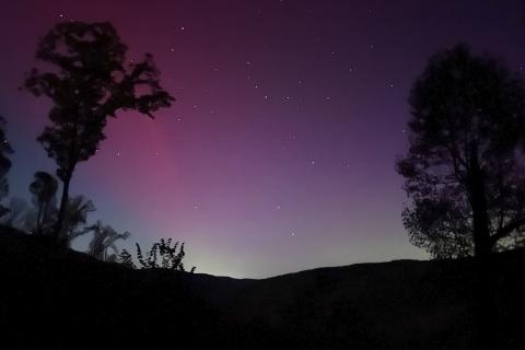 northern lights in WV